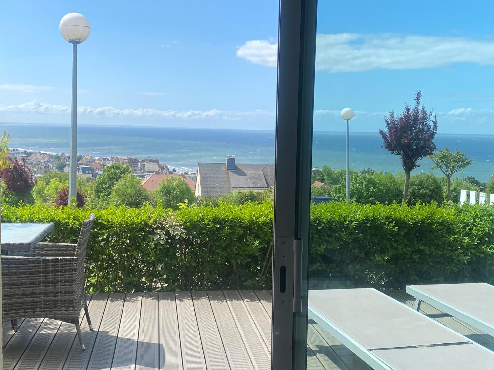 Superbe Vue Mer Panoramique F3 Blonville-sur-Mer Eksteriør bilde